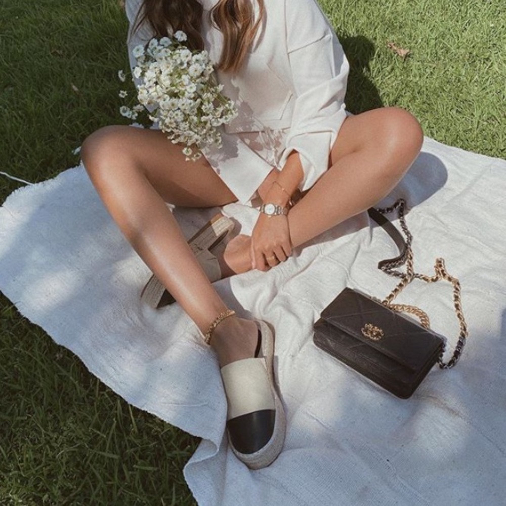 Leather espadrilles
